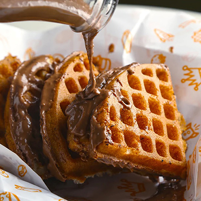 "Triple Chocolate Waffle (Belgian Waffle) - Click here to View more details about this Product